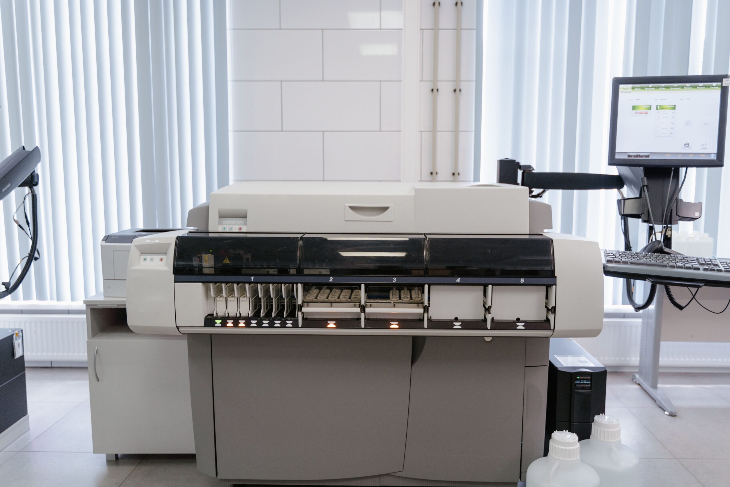Modern office workstation representing AI process automation cost savings